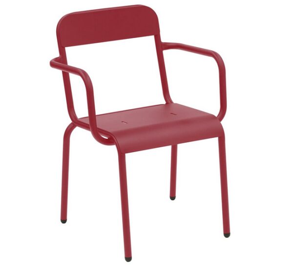 Fauteuil Rimini en acier ou aluminium au design industriel par iSi Design Group x iSimar