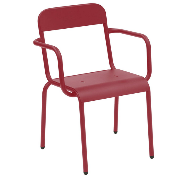 Fauteuil Rimini en acier ou aluminium au design industriel par iSi Design Group x iSimar