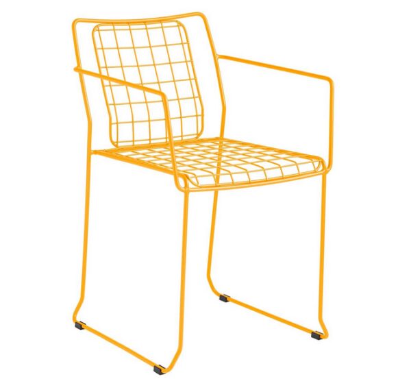 Fauteuil Rotterdam en acier au design industriel par iSi Design Group x iSimar