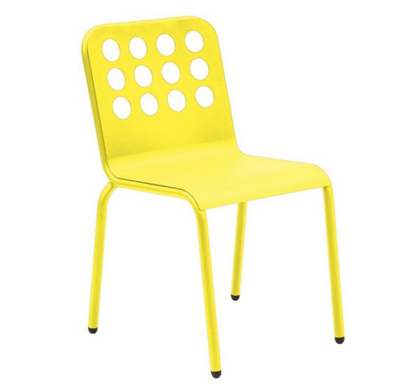 Chaise Sevilla en acier au design industriel par iSi Design Group x iSimar