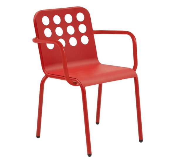 Fauteuil Sevilla en acier au design industriel par iSi Design Group x iSimar