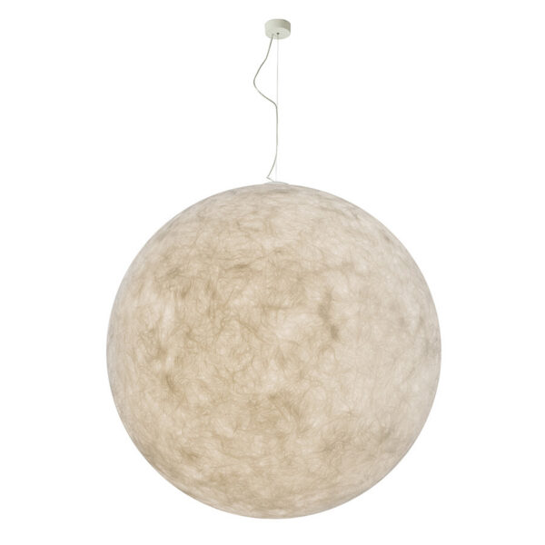 Suspension lune au design original et moderne Luna en Nebulite par Inesartdesign