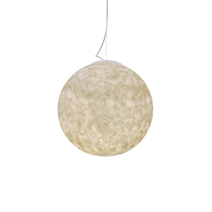 Suspension lune Liberty au design original et moderne Luna en Nebulite par Inesartdesign