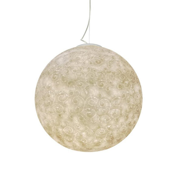 Suspension lune Liberty au design original et moderne Luna en Nebulite par Inesartdesign