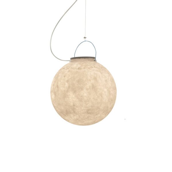 Suspension Luna Out pour l'extérieur au design original et moderne en Nebulite par Inesartdesign