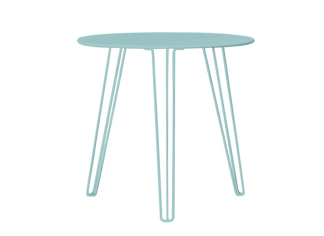 Table Menorca en acier au design industriel par iSi Design Group x iSimar