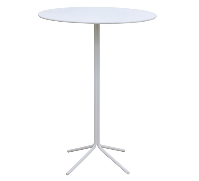Table Mikonos en acier au design industriel par iSi Design Group x iSimar