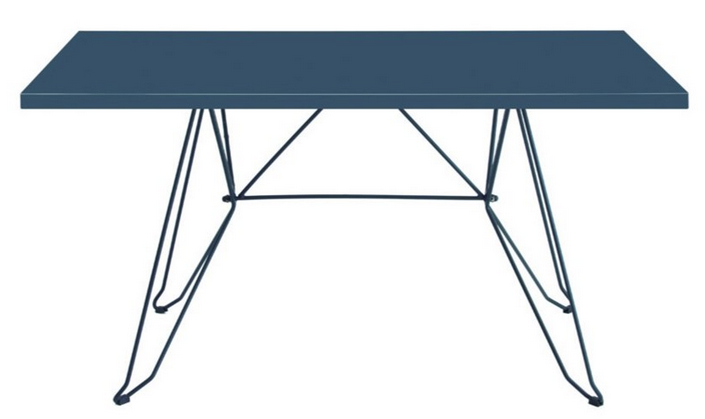 Table Cadaqués en acier au design industriel par iSi Design Group x iSimar
