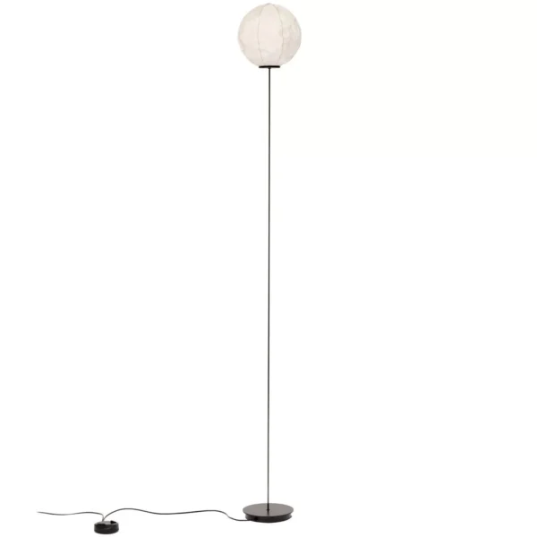 Lampadaire Cho Light en papier japonais Washi par Dimitri Bähler x Established & Sons