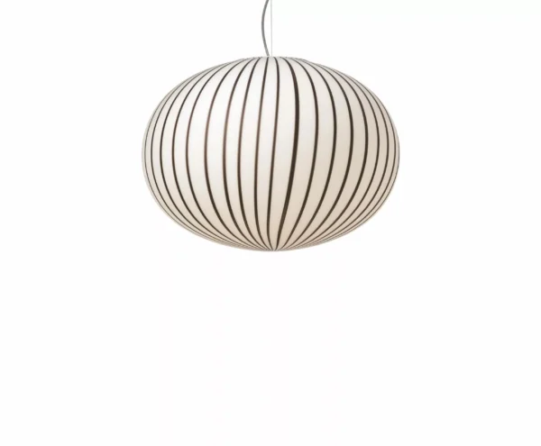 Suspension Filigrana Light Ellipse en verre soufflé bouche par Sebastian Wrong x Established & Sons
