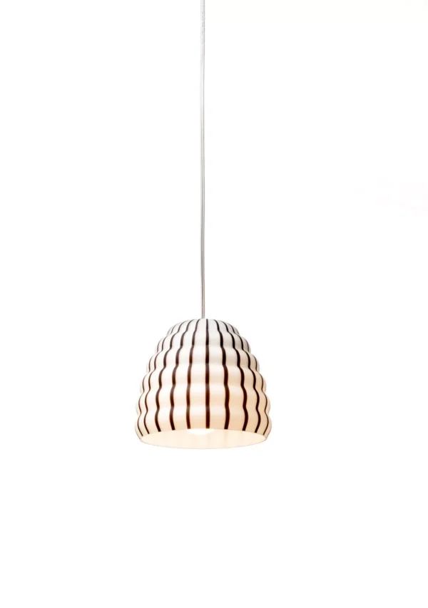 Suspension Filigrana Light Ruche en verre soufflé bouche par Sebastian Wrong x Established & Sons
