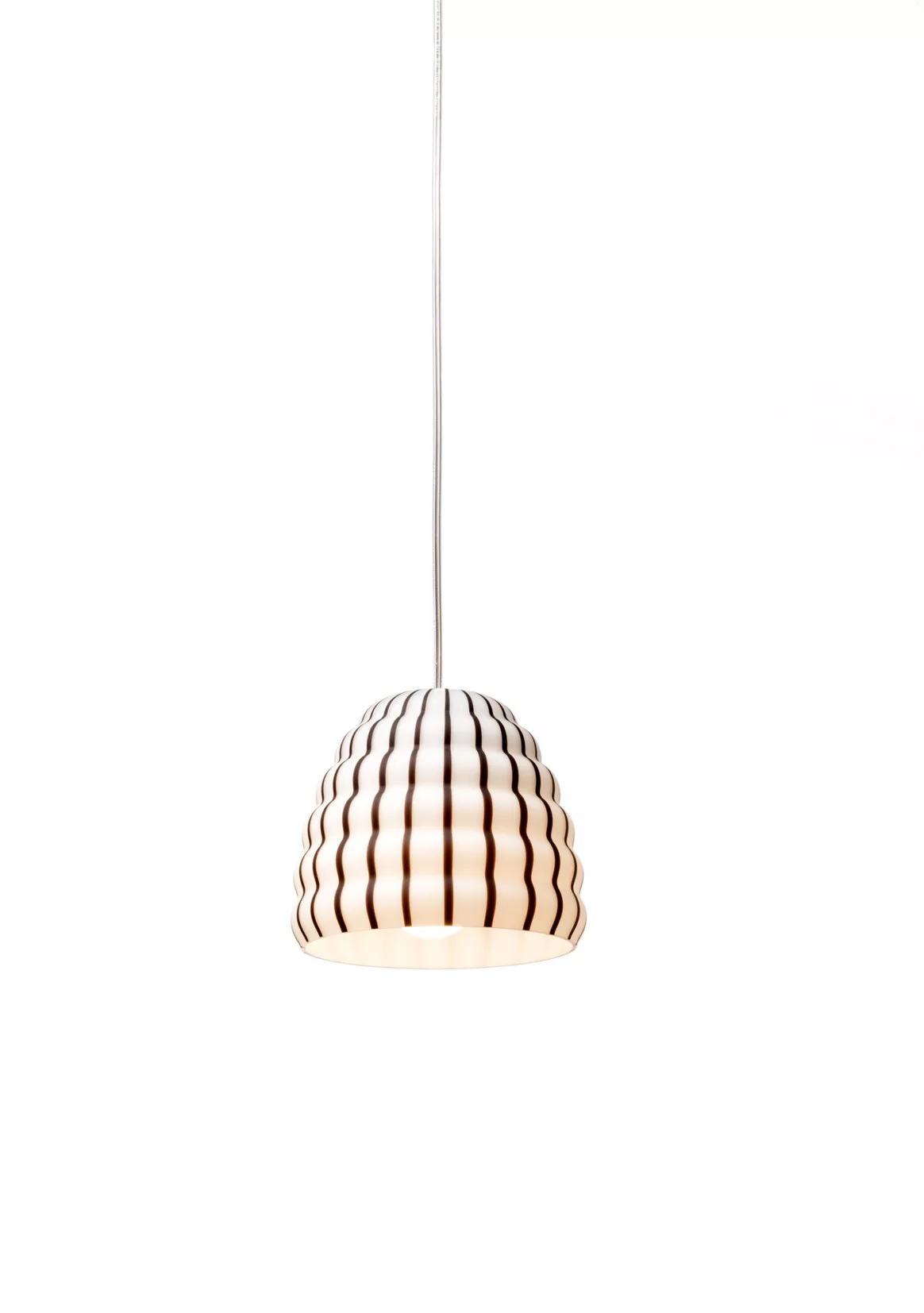 Suspension Filigrana Light Ruche en verre soufflé bouche par Sebastian Wrong x Established & Sons