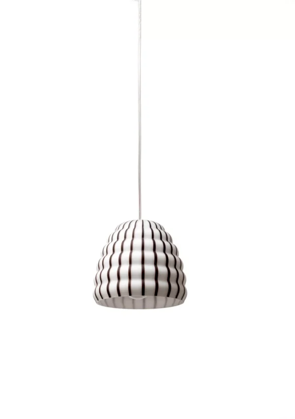 Suspension Filigrana Light Ruche en verre soufflé bouche par Sebastian Wrong x Established & Sons