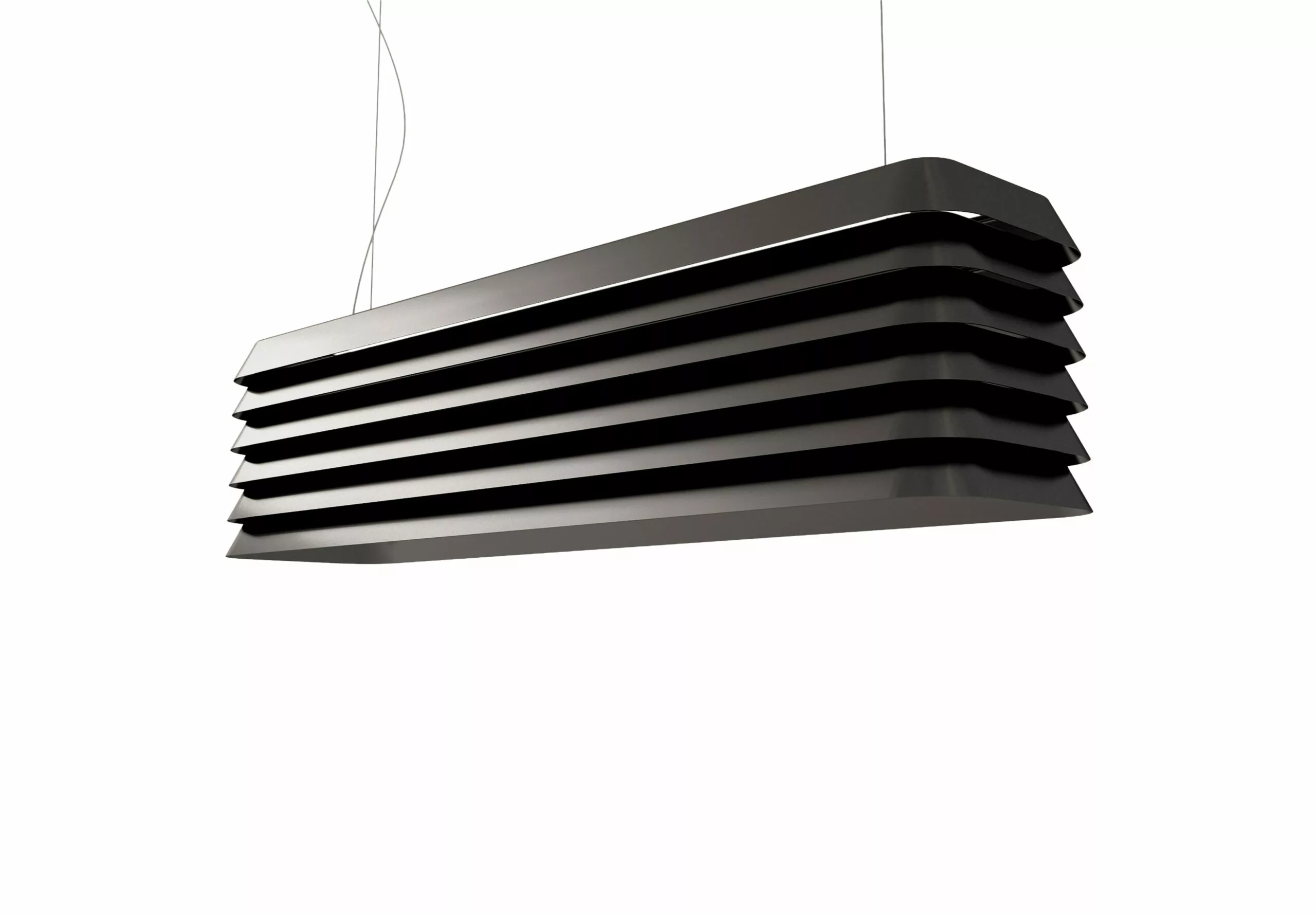 Suspension Louvre light en Aluminium anodisé par Klauser & Carpenter x Established & Sons