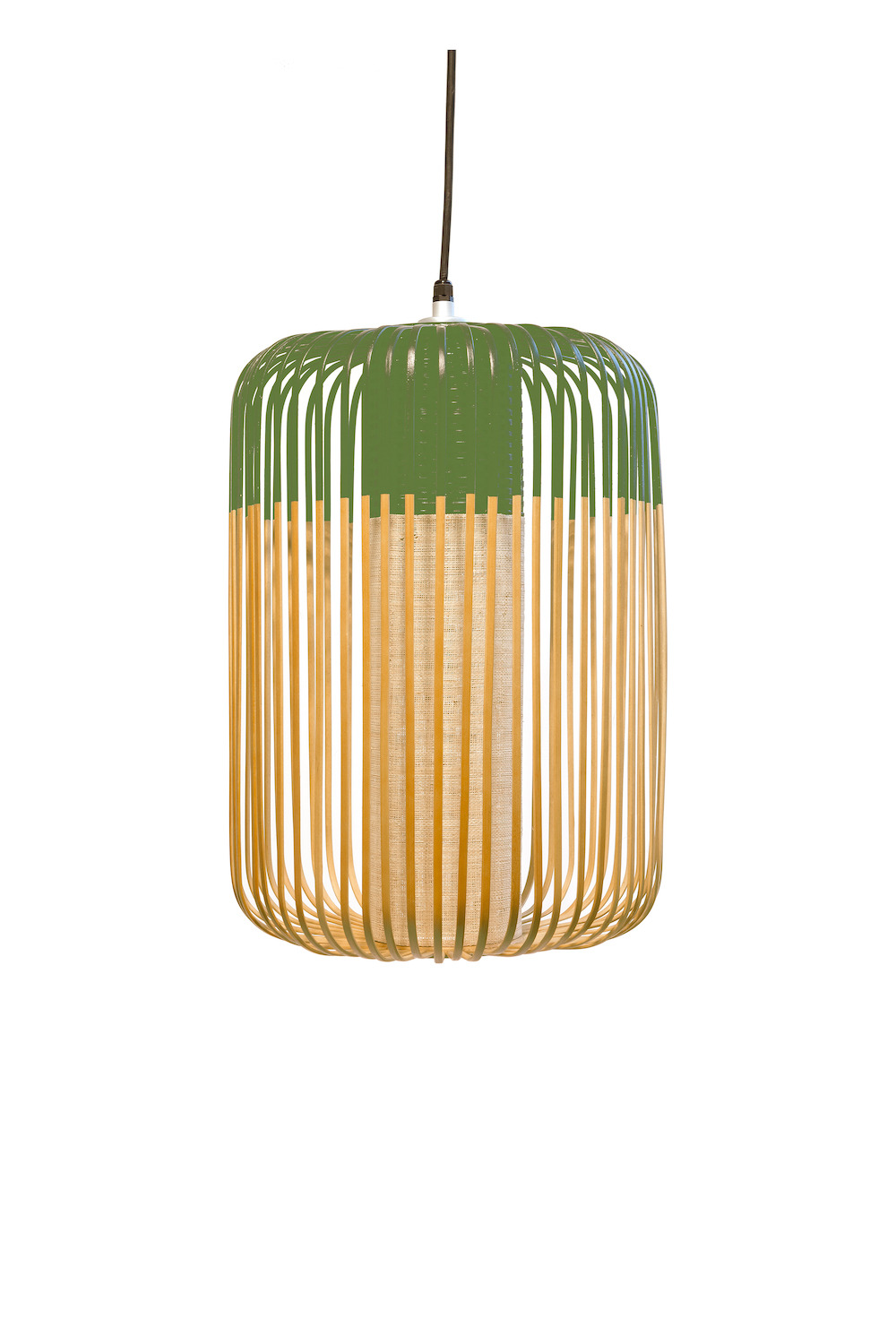 Suspension Bamboo en bambou au design naturel par Arik Levy x Forestier