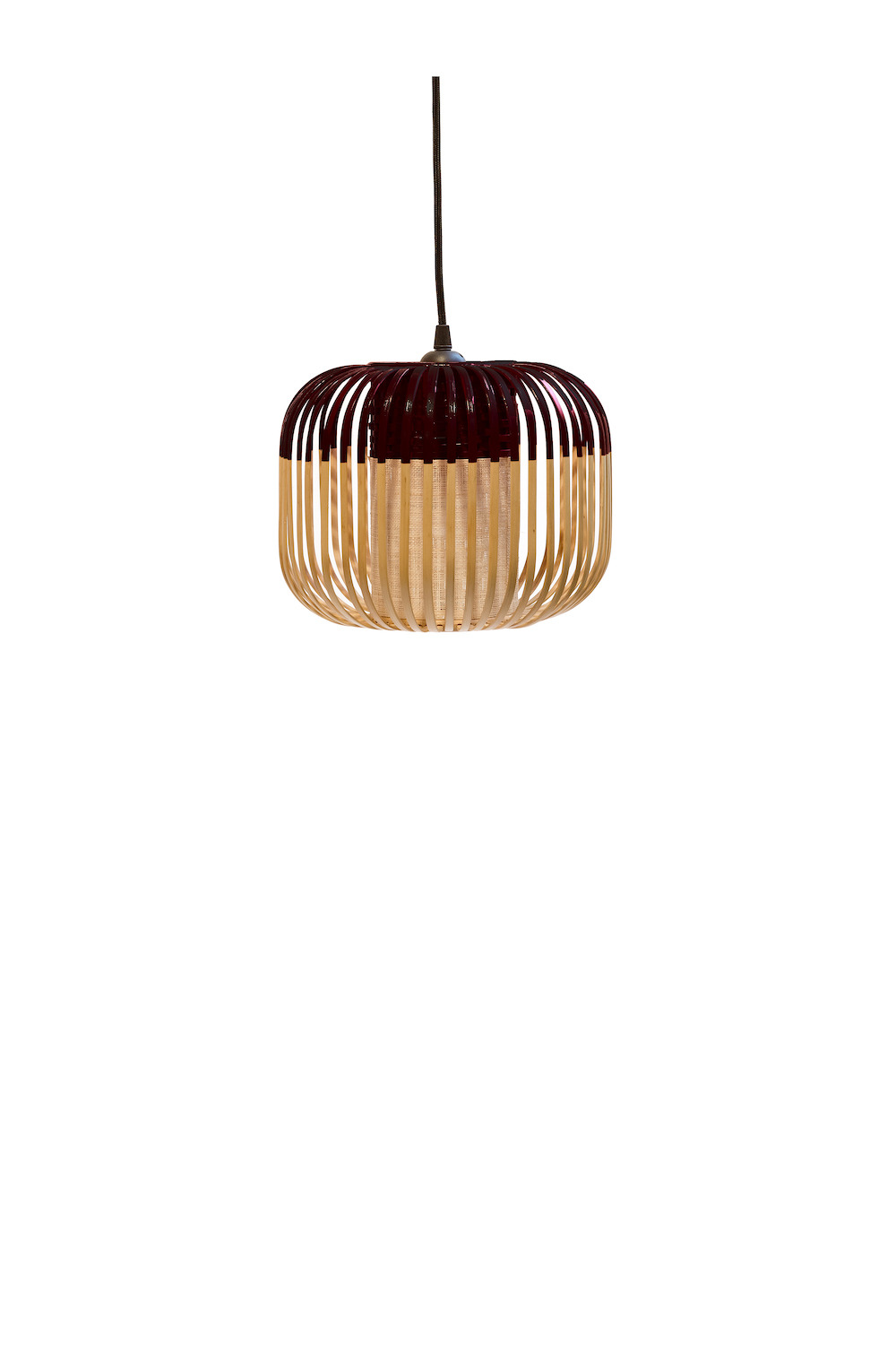 Suspension Bamboo en bambou au design naturel par Arik Levy x Forestier