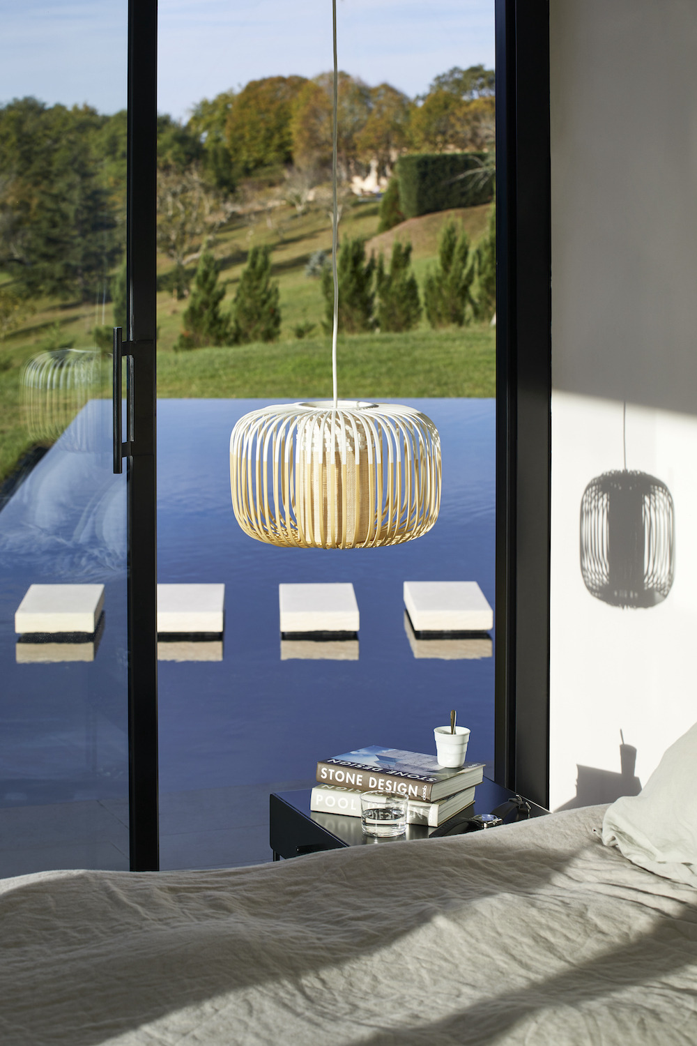 Suspension Bamboo en bambou au design naturel par Arik Levy x Forestier Suspension Bamboo en bambou au design naturel par Arik Levy x Forestier