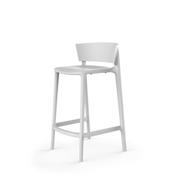 Tabouret Africa en polypropylène au design contemporain par Eugeni Quitllet x Vondom