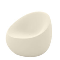 Fauteuil Stone en polyéthylène au design contemporain par Stefano Giovannoni & Elisa Gargan x Vondom