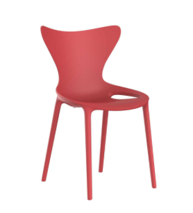 Chaise Love en polypropylène au design contemporain par Stefano Giovannoni x Vondom