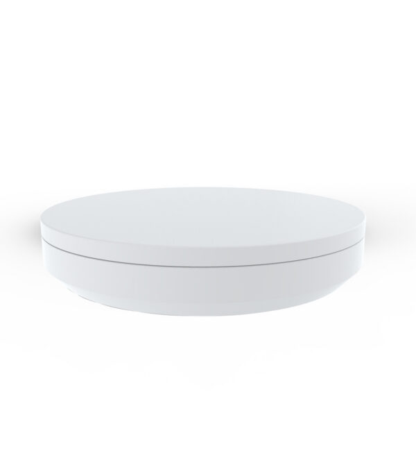 Banquette ronde Vela en polyéthylène au design contemporain par Ramon Esteve x Vondom