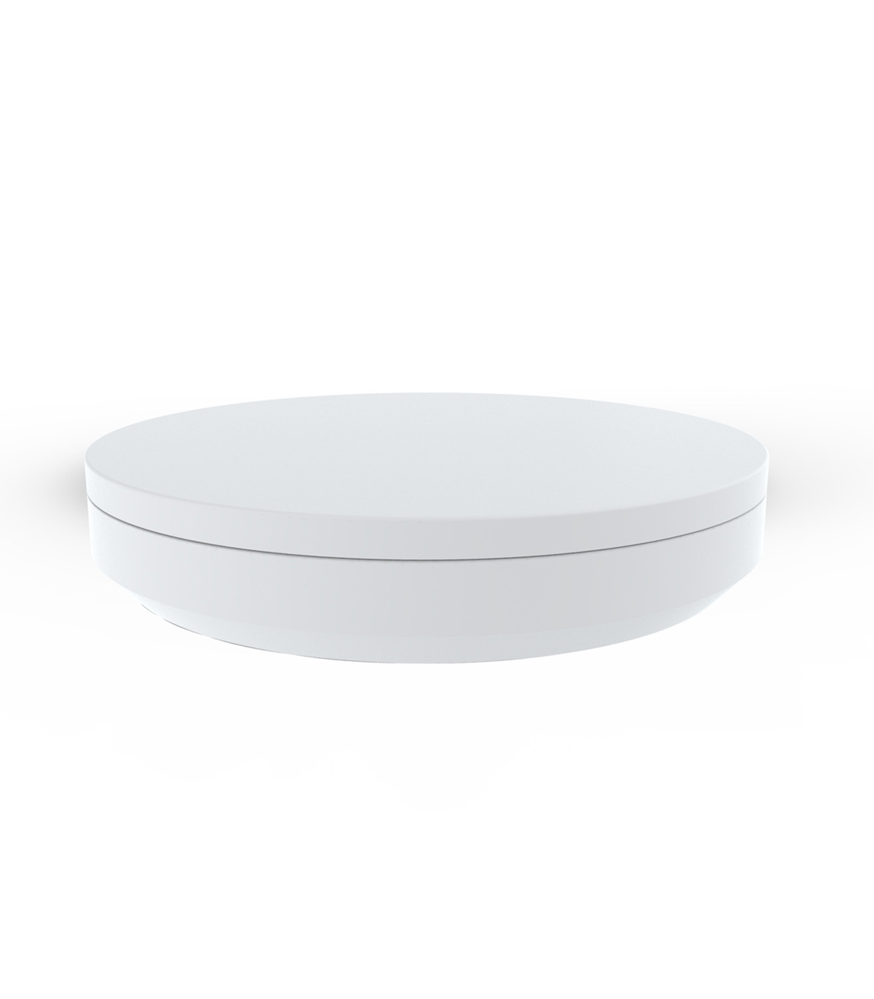 Banquette ronde Vela en polyéthylène au design contemporain par Ramon Esteve x Vondom