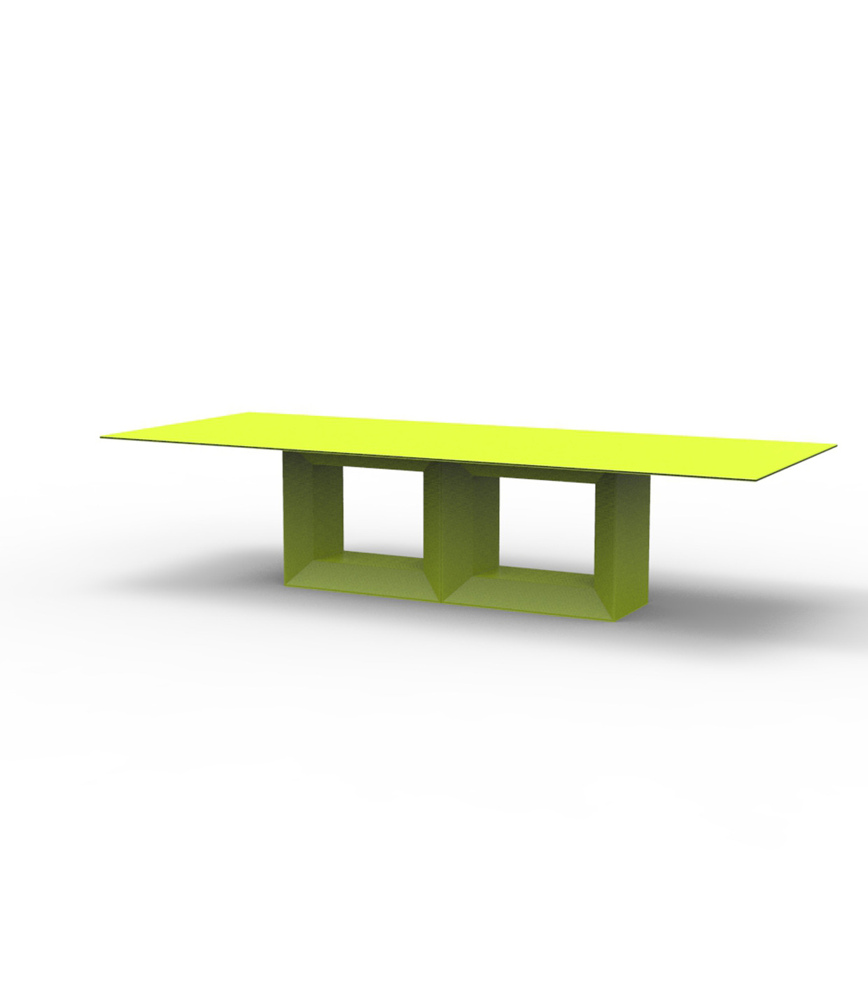 Table Vela en polyéthylène au design contemporain par Ramon Esteve x Vondom