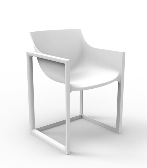 Fauteuil Wall Street en polypropylène au design contemporain par Eugeni Quitllet x Vondom