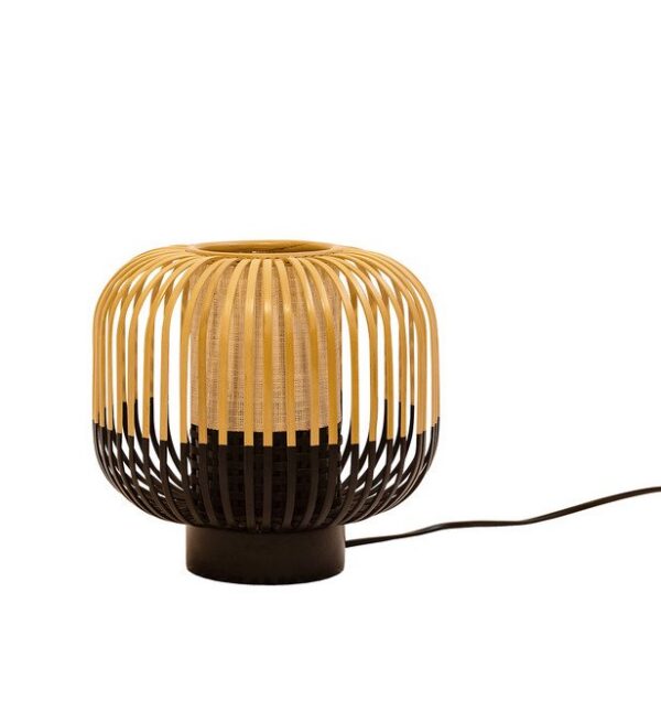 Lampe à poser Bamboo en bambou au design naturel par Arik Levy x Forestier