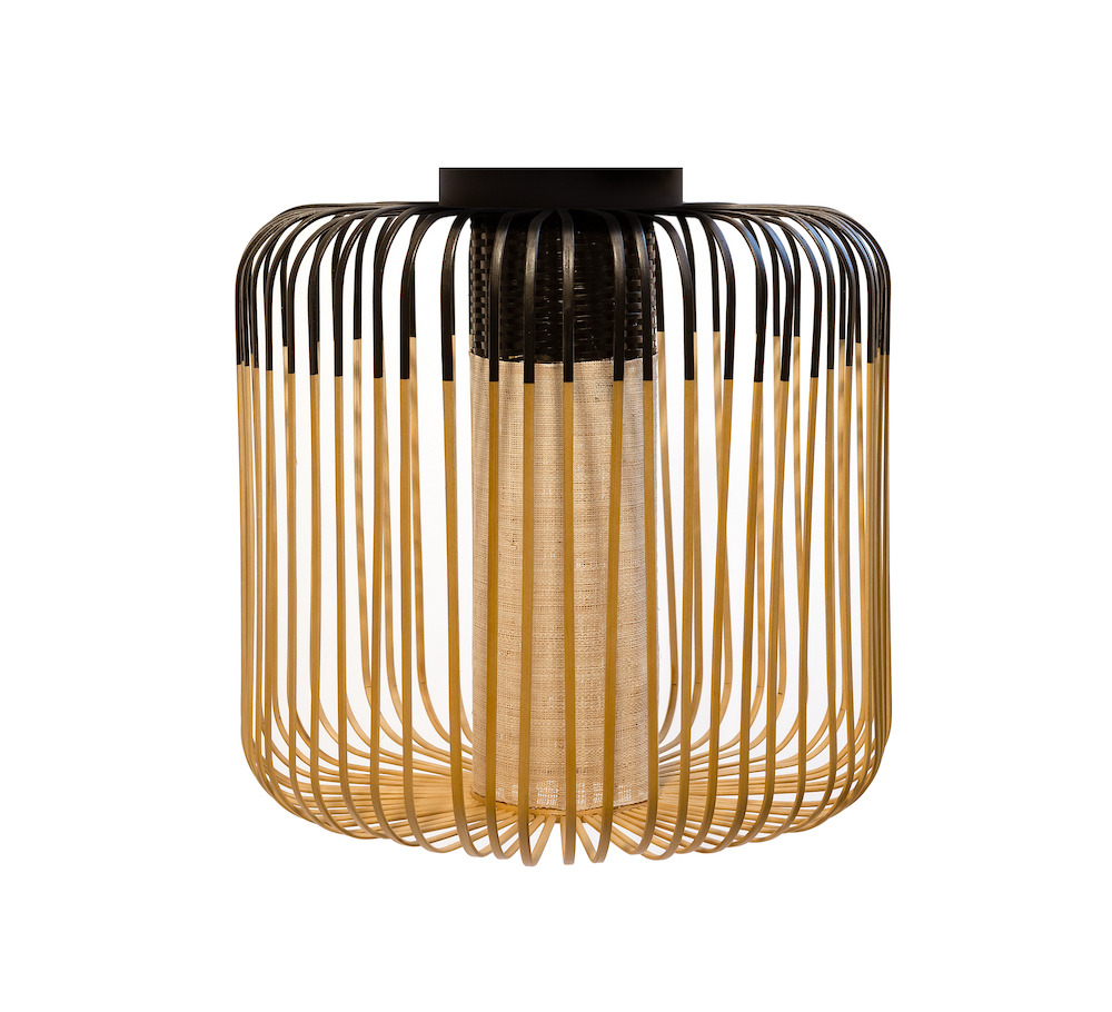 Plafonnier Bamboo en bambou au design naturel par Arik Levy x Forestier Plafonnier Bamboo en bambou au design naturel par Arik Levy x Forestier