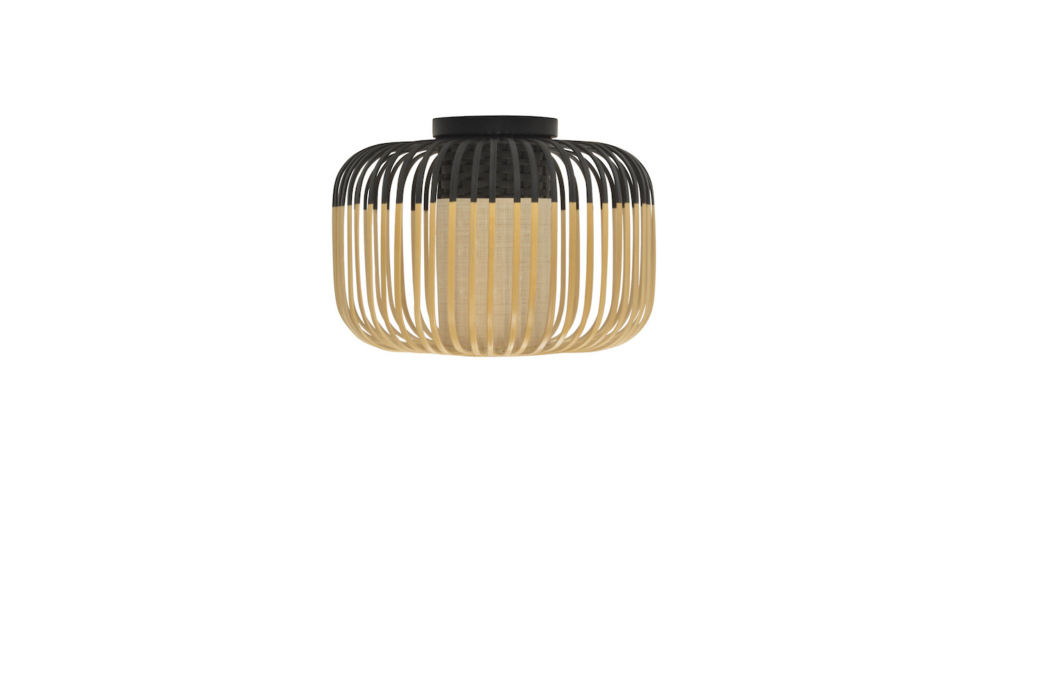 Plafonnier Bamboo en bambou au design naturel par Arik Levy x Forestier