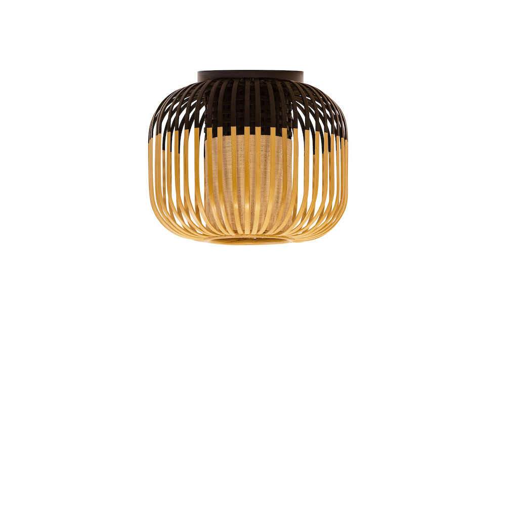 Plafonnier Bamboo en bambou au design naturel par Arik Levy x Forestier