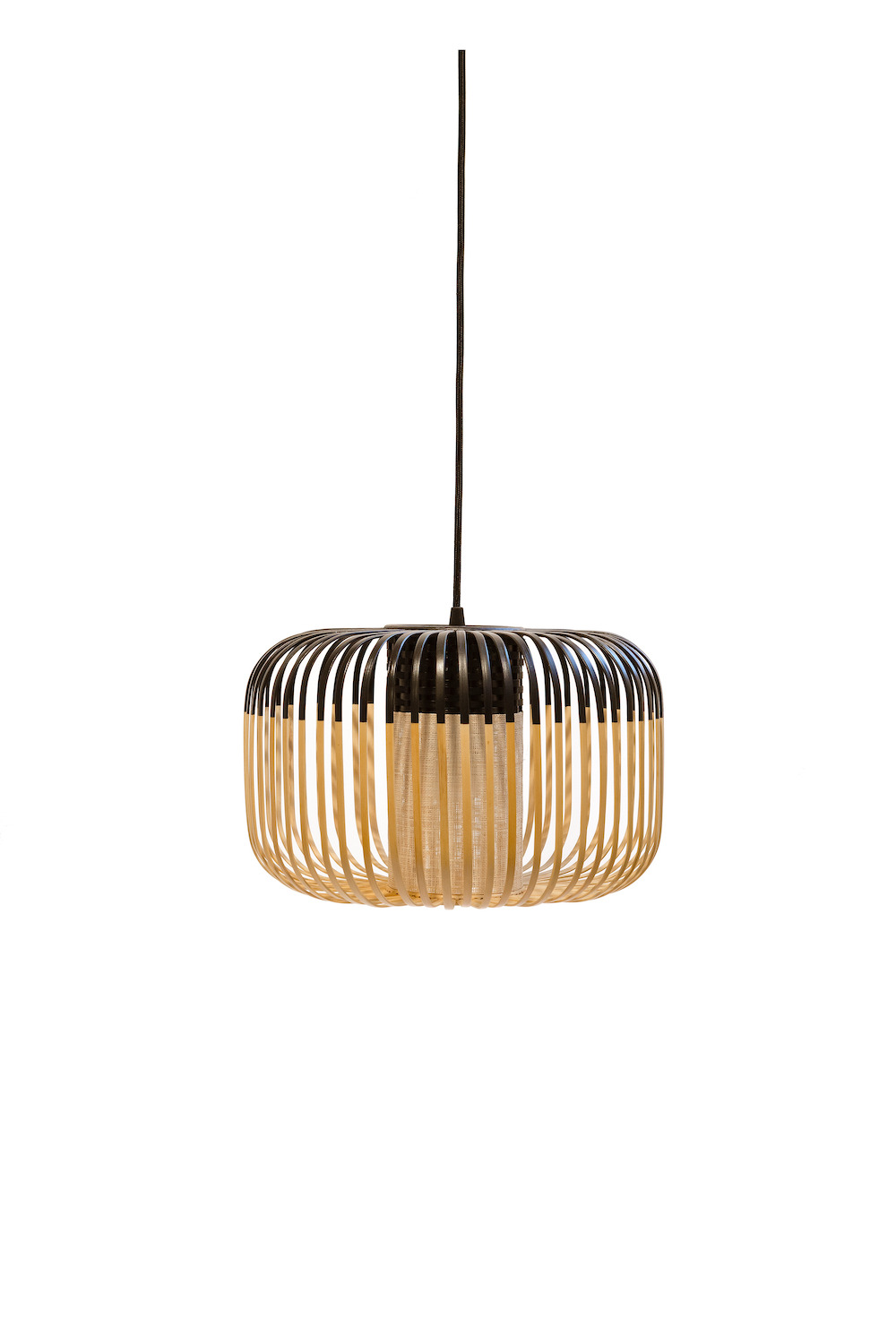Suspension extérieur Bamboo en bambou au design naturel par Arik Levy x Forestier