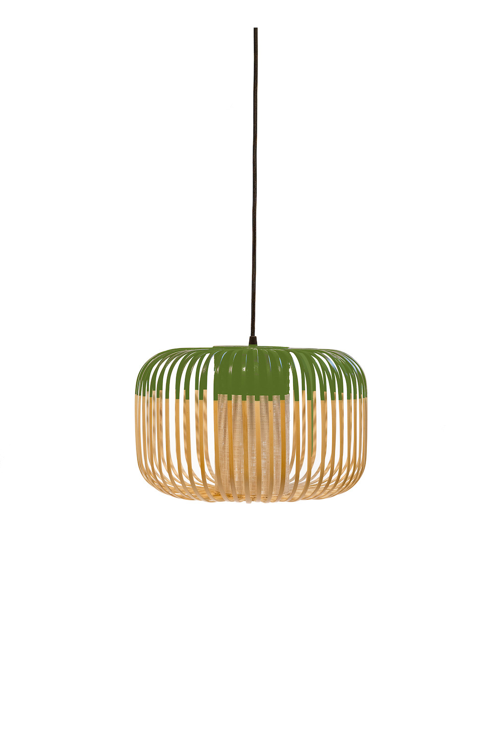 Suspension extérieur Bamboo en bambou au design naturel par Arik Levy x Forestier Suspension extérieur Bamboo en bambou au design naturel par Arik Levy x Forestier