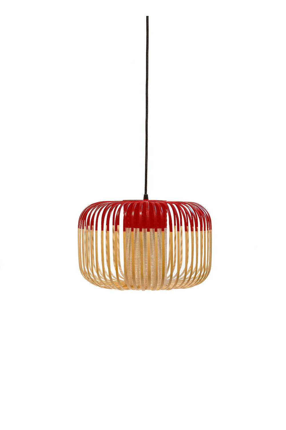 Suspension extérieur Bamboo en bambou au design naturel par Arik Levy x Forestier Suspension extérieur Bamboo en bambou au design naturel par Arik Levy x Forestier