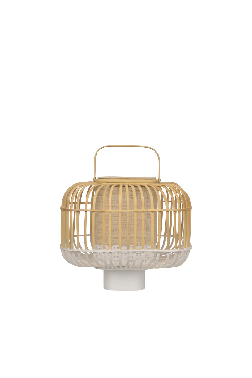 Lampe a poser Bamboo Square en bambou au design naturel par Arik Levy x Forestier Lampe a poser Bamboo Square en bambou au design naturel par Arik Levy x Forestier