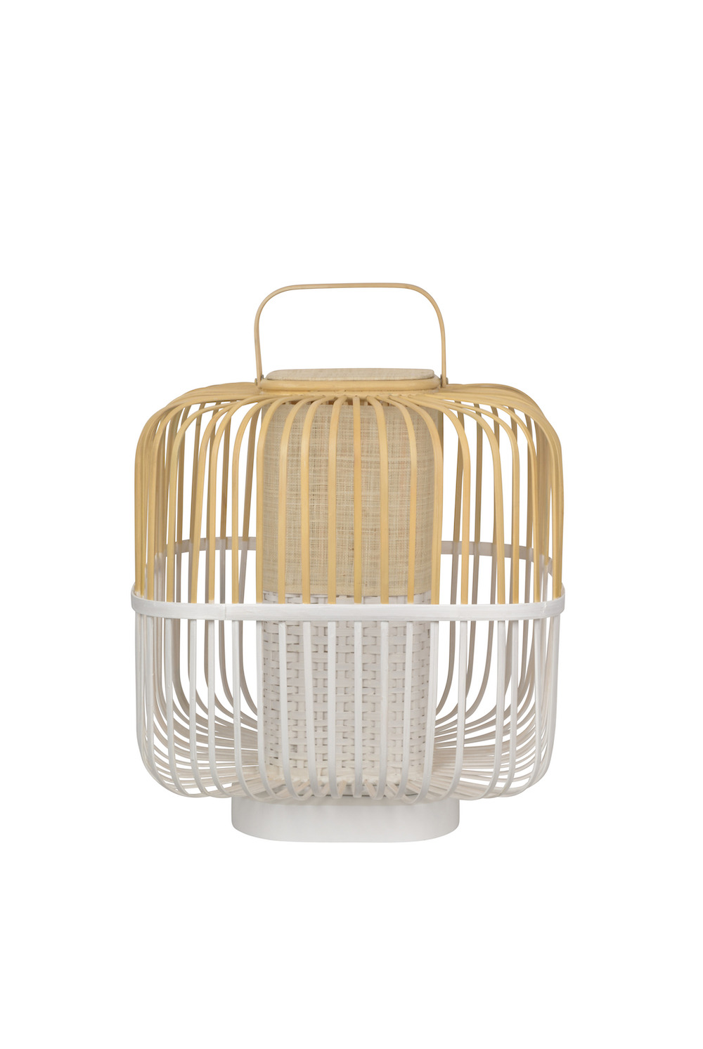 Lampe a poser Bamboo Square en bambou au design naturel par Arik Levy x Forestier Lampe a poser Bamboo Square en bambou au design naturel par Arik Levy x Forestier