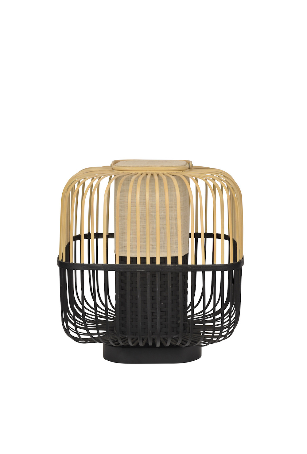 Lampe a poser Bamboo Square en bambou au design naturel par Arik Levy x Forestier Lampe a poser Bamboo Square en bambou au design naturel par Arik Levy x Forestier