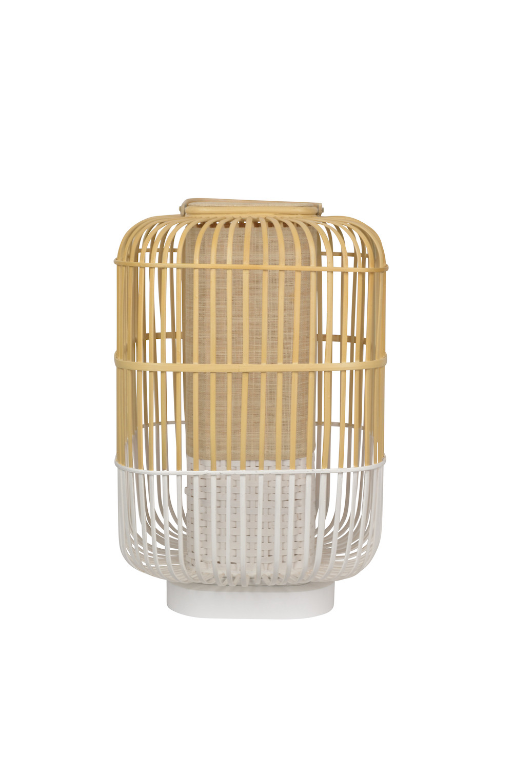 Lampe a poser Bamboo Square en bambou au design naturel par Arik Levy x Forestier Lampe a poser Bamboo Square en bambou au design naturel par Arik Levy x Forestier