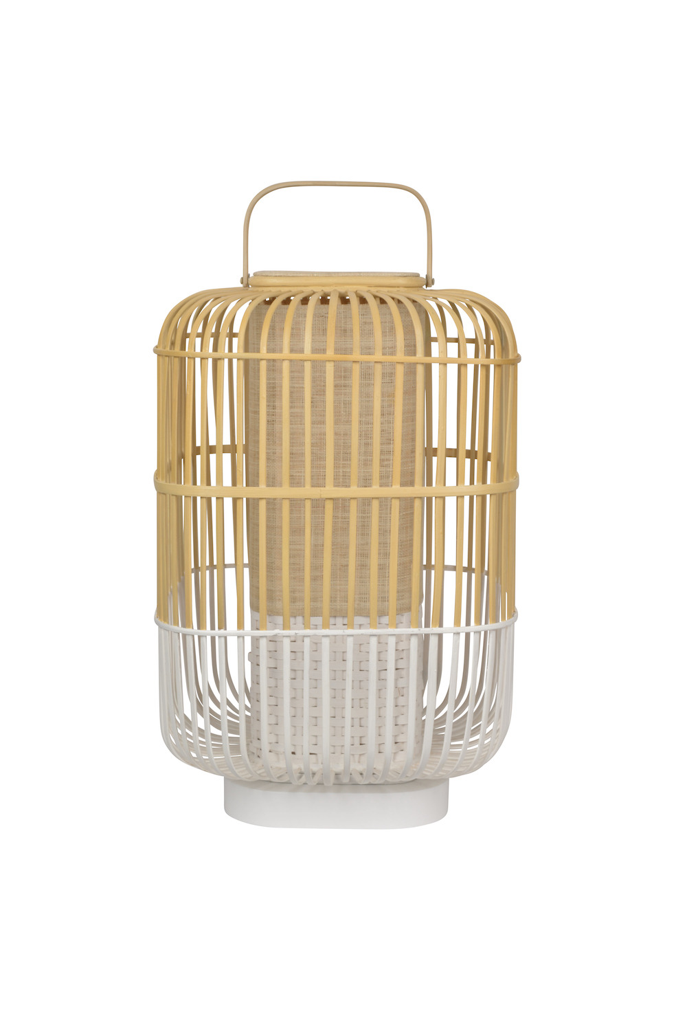 Lampe a poser Bamboo Square en bambou au design naturel par Arik Levy x Forestier Lampe a poser Bamboo Square en bambou au design naturel par Arik Levy x Forestier