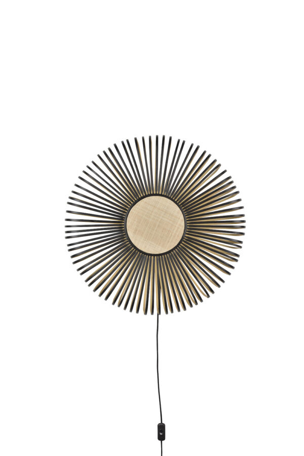 Applique Bamboo XL en bambou au design naturel par Arik Levy x Forestier