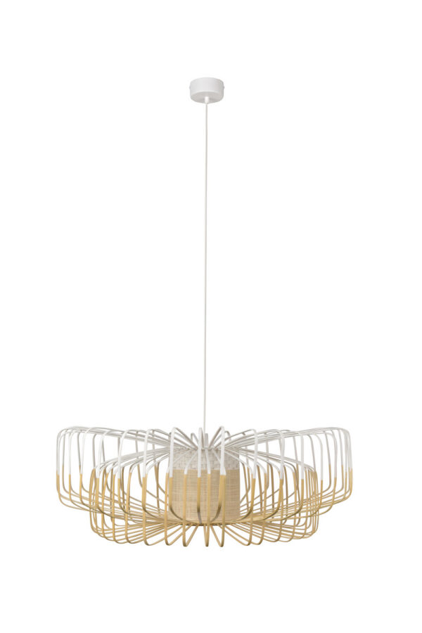 Suspension Bamboo XXL Up & down en bambou au design naturel par Arik Levy x Forestier