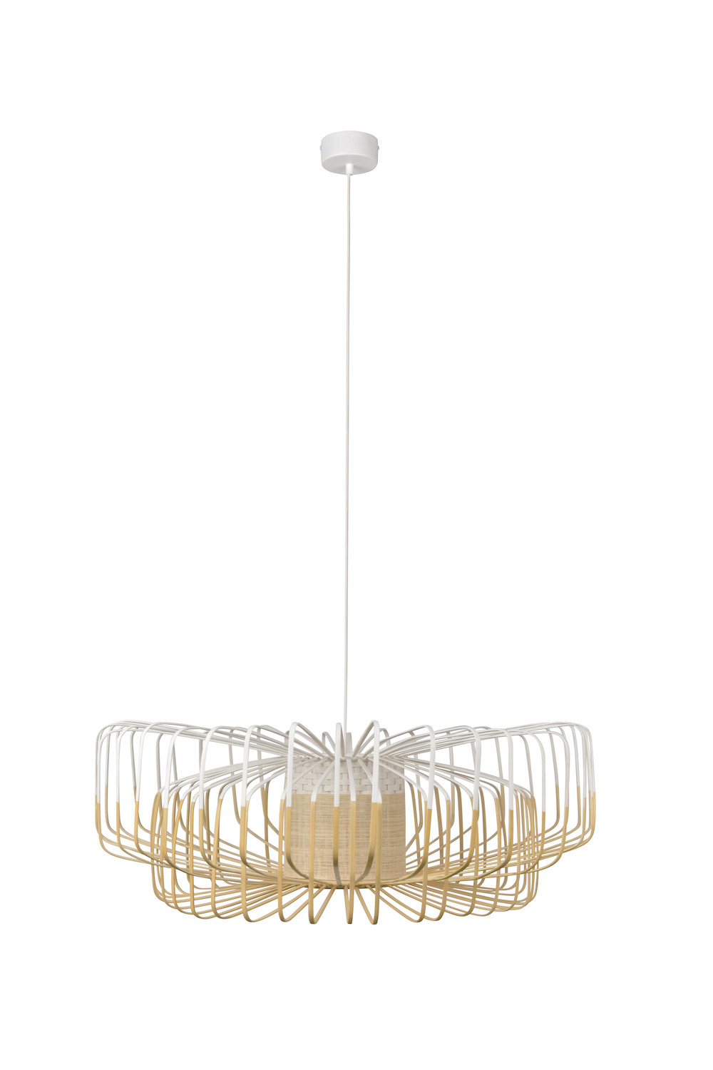 Suspension Bamboo XXL Up & down en bambou au design naturel par Arik Levy x Forestier