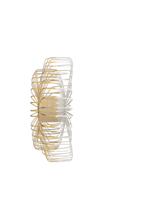 Applique Bamboo XXL Up & down en bambou au design naturel par Arik Levy x Forestier