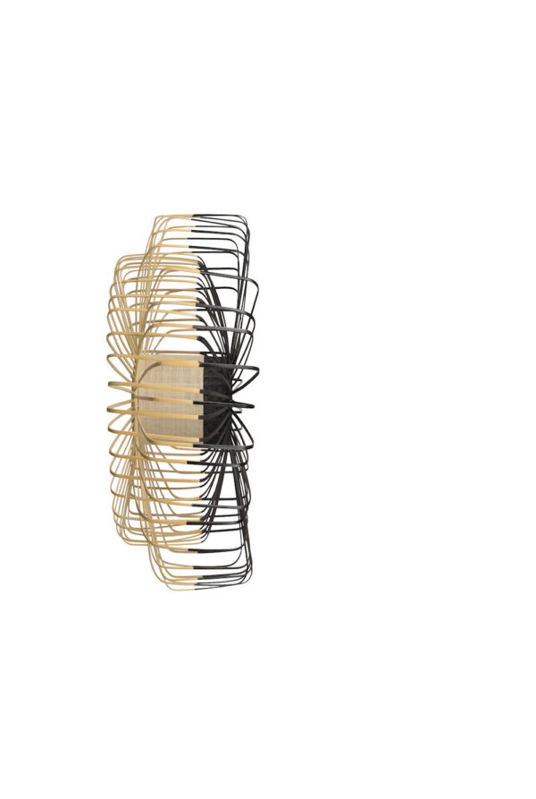 Applique Bamboo XXL Up & down en bambou au design naturel par Arik Levy x Forestier