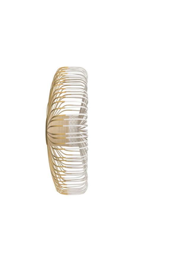 Applique Bamboo XXL Up en bambou au design naturel par Arik Levy x Forestier