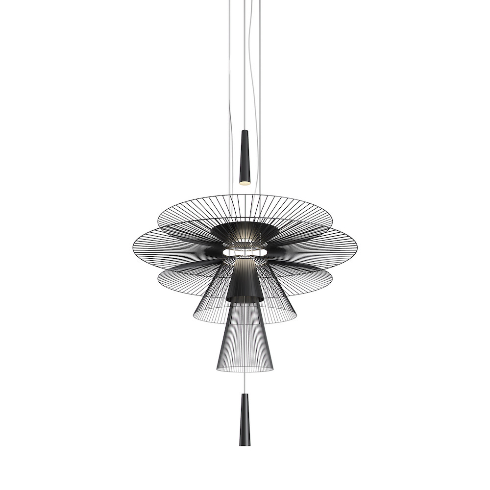 Suspension Gravity en métal au design contemporain par Kateryna Sokolova x Forestier Suspension Gravity en métal au design contemporain par Kateryna Sokolova x Forestier