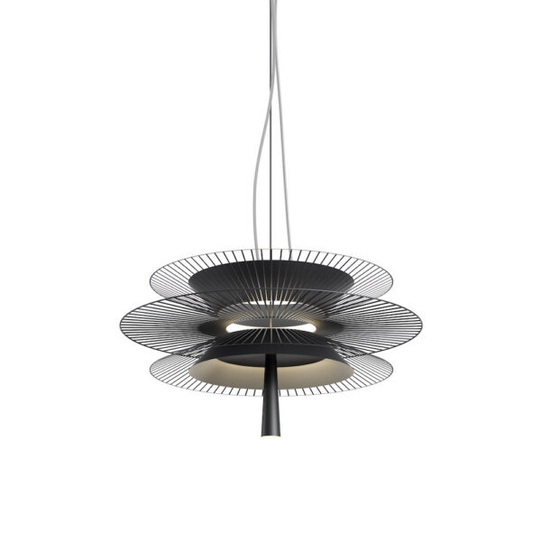 Suspension Gravity en métal au design contemporain par Kateryna Sokolova x Forestier