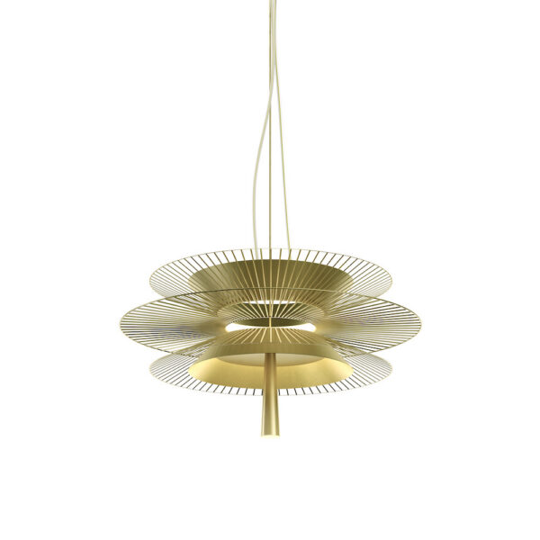 Suspension Gravity en métal au design contemporain par Kateryna Sokolova x Forestier