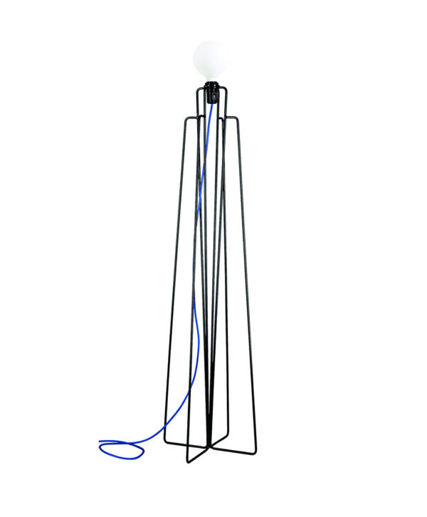 Lampadaire Model 1 en acier au design industriel par Grupa